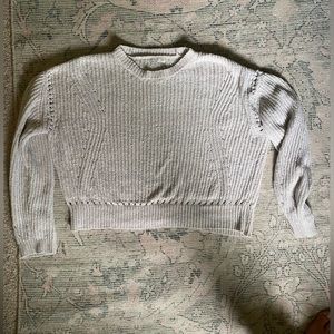 Cotton:On Cropped Cozy Sweater Ivory Large